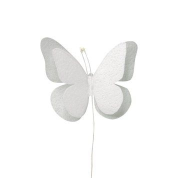 Вафельний метелик білий 11-0120 фото